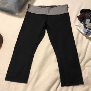 Lululemon Cropped Black Leggings